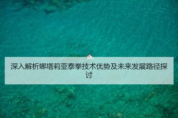 深入解析娜塔莉亚泰拳技术优势及未来发展路径探讨